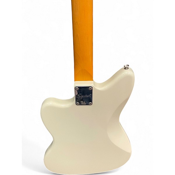 Used Squier J Mascis Jazzmaster Alpine White Solid Body Electric Guitar