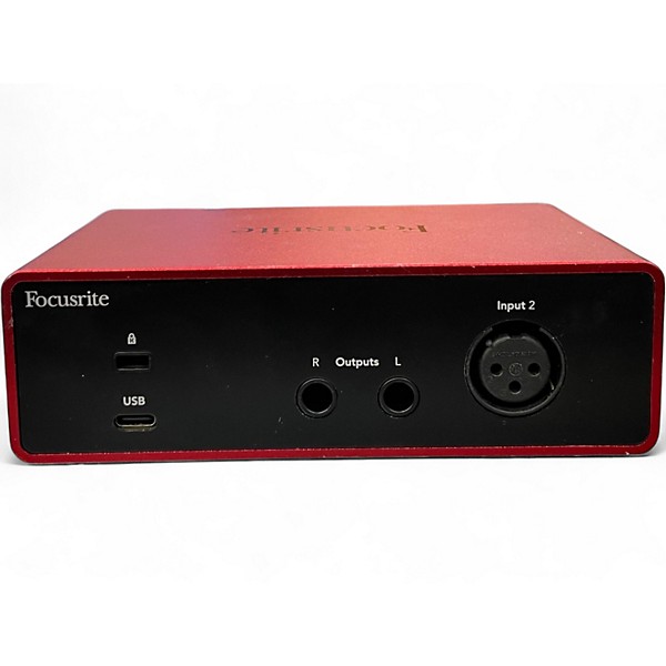 Used Focusrite Scarlett Solo Gen 4 Audio Interface