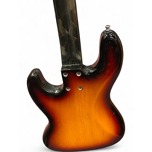 Used Modulus Guitars VJ4 TRICOLOR SUNBURST Electric Bass Guitar