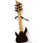 Used Mitchell MM100 Mini Walnut Solid Body Electric Guitar