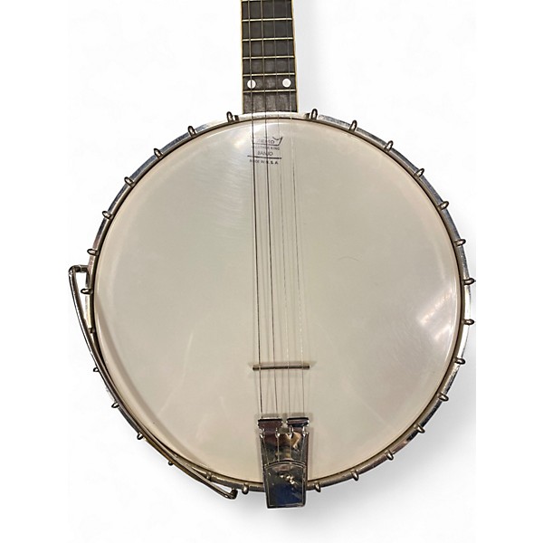 Vintage 1900s Vega Style M Natural Banjo