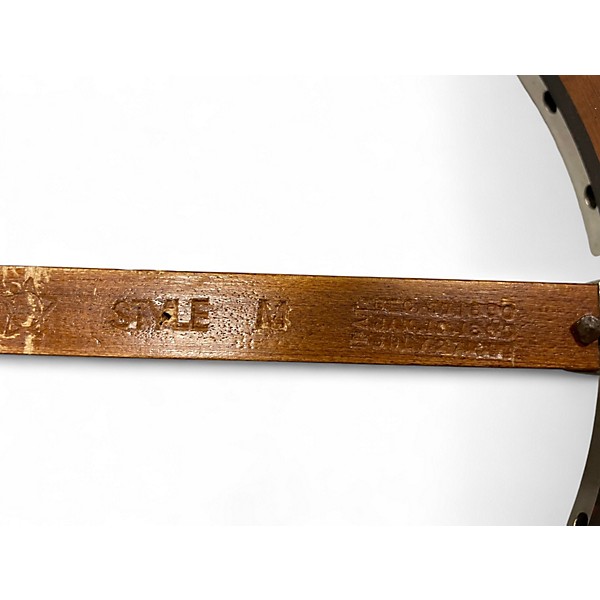 Vintage 1900s Vega Style M Natural Banjo