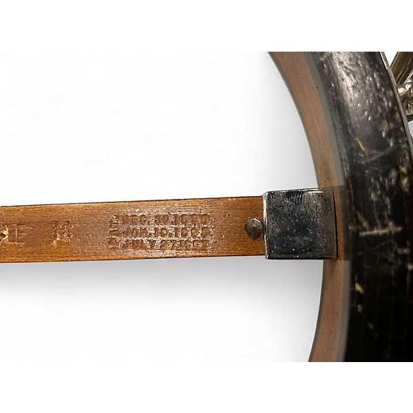 Vintage 1900s Vega Style M Natural Banjo