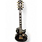 Used Gibson Custom Shop Les Paul Custom Ebony Solid Body Electric Guitar thumbnail