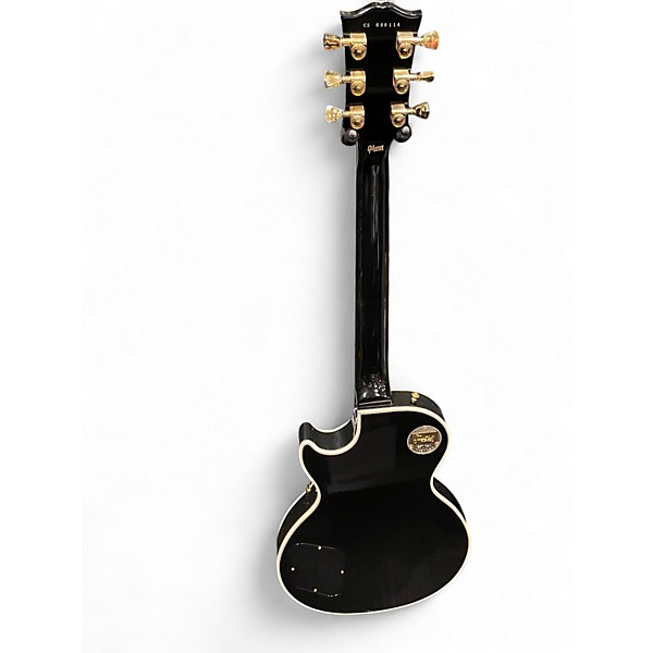 Used Gibson Custom Shop Les Paul Custom Ebony Solid Body Electric Guitar