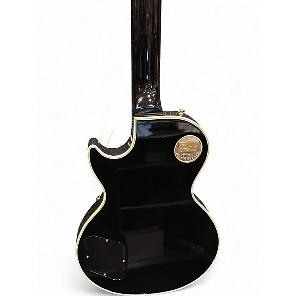 Used Gibson Custom Shop Les Paul Custom Ebony Solid Body Electric Guitar