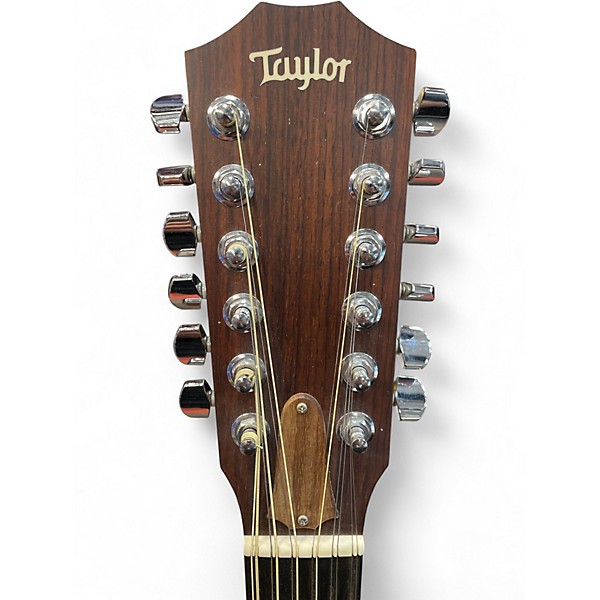 Used Taylor 355CE 12 String Natural 12 String Acoustic Electric Guitar