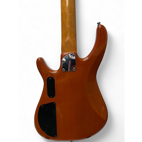 Used Fender Dimension IV Orange Electric Bass Guitar