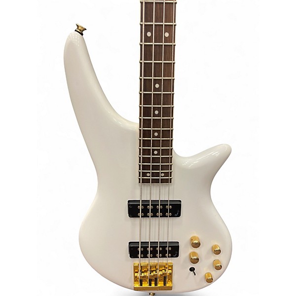 Used Jackson JS Series Spectra Snow White Electric Bass Guitar