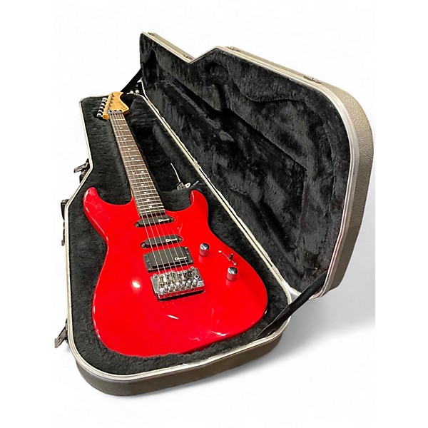 Used Charvel CX692 Red Solid Body Electric Guitar