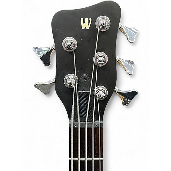 Used RockBass by Warwick Streamer Standard 5 String Nirvana Black Electric Bass Guitar