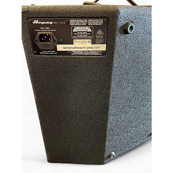 Used Ampeg BA110 35W 1x10 Bass Combo Amp