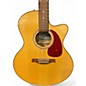 Used Seagull CW MINI JUMBO HG QIT Natural Acoustic Electric Guitar