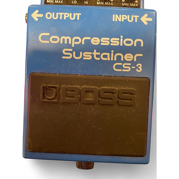 Used BOSS CS3 Compressor Sustainer Effect Pedal