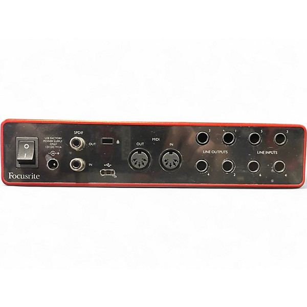 Used Focusrite Scarlett 8i6 Gen 3 Audio Interface