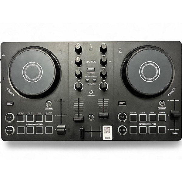 Used AlphaTheta DDJ-FLX2 DJ Controller