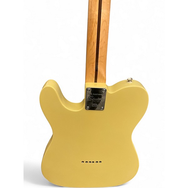 Used Squier 20th Anniversary Telecaster Blonde Solid Body Electric Guitar