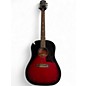 Used Epiphone SLASH J45 Candy Red Burst Acoustic Electric Guitar thumbnail