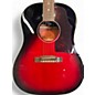 Used Epiphone SLASH J45 Candy Red Burst Acoustic Electric Guitar