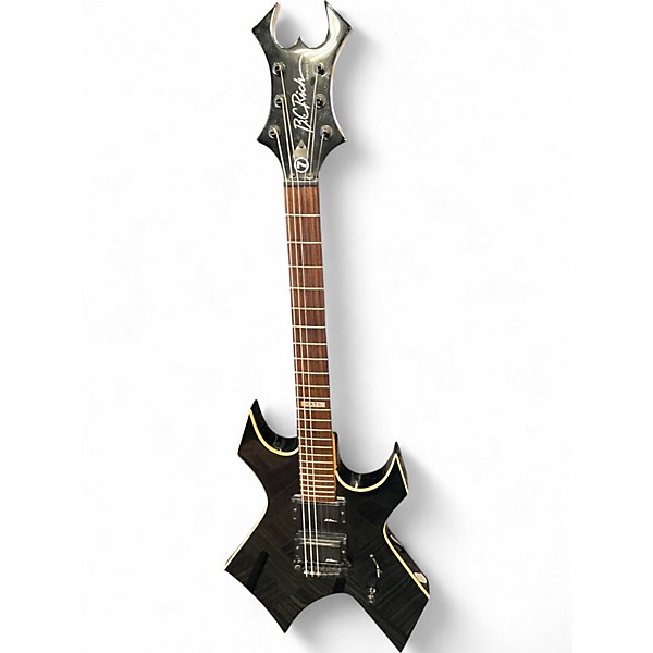 Used B.C. Rich Warlock Black Solid Body Electric Guitar