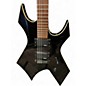 Used B.C. Rich Warlock Black Solid Body Electric Guitar