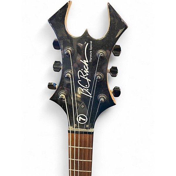 Used B.C. Rich Warlock Black Solid Body Electric Guitar