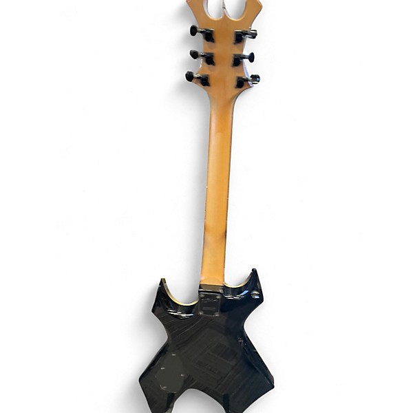 Used B.C. Rich Warlock Black Solid Body Electric Guitar