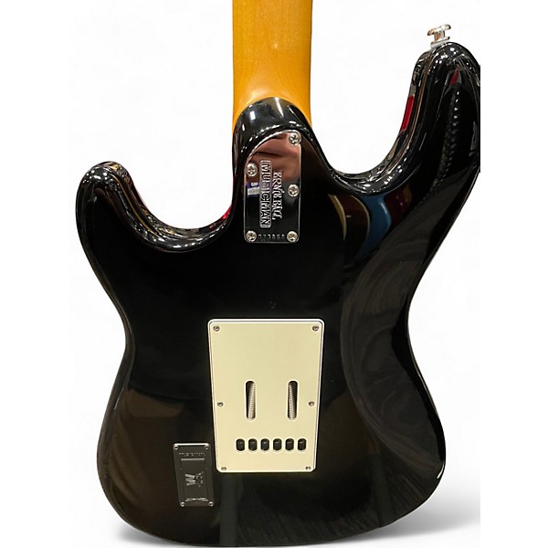 Used Ernie Ball Music Man Cutlass Black and White Solid Body Electric Guitar