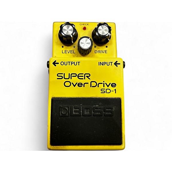 Used BOSS SD1 Super Overdrive Effect Pedal