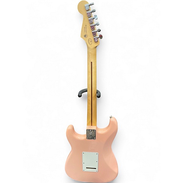 Used Fender Limited Edition Player Stratocaster Shell Pink Solid Body Electric Guitar