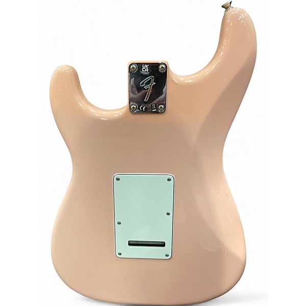 Used Fender Limited Edition Player Stratocaster Shell Pink Solid Body Electric Guitar