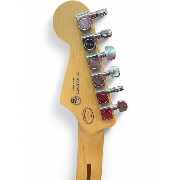 Used Fender Limited Edition Player Stratocaster Shell Pink Solid Body Electric Guitar