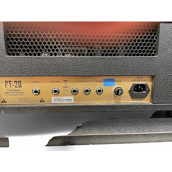 Used Friedman PT-20 20W Tube Guitar Amp Head