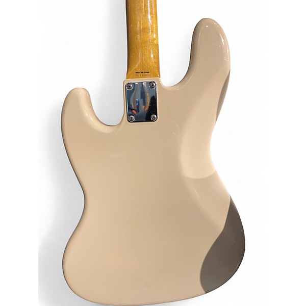 Used 1999 Fender 1962 Reissue Jazz Bass Antique White Electric Bass Guitar