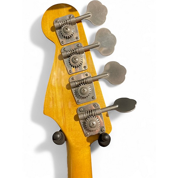 Used 1999 Fender 1962 Reissue Jazz Bass Antique White Electric Bass Guitar