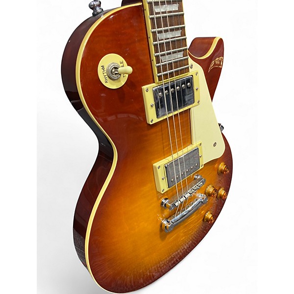 Used Epiphone Les Paul Standard 2 Tone Sunburst Solid Body Electric Guitar