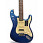 Used Fender American Ultra Stratocaster Blue Solid Body Electric Guitar