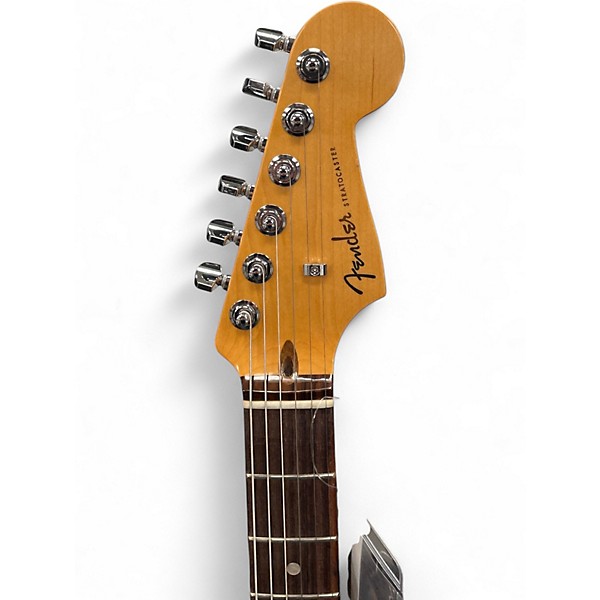 Used Fender American Ultra Stratocaster Blue Solid Body Electric Guitar