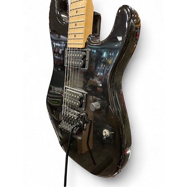 Used Charvel San Dimas Style 1 HH Black Solid Body Electric Guitar