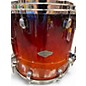 Used TAMA 4 Piece starclassic maple Red to Black Fade Drum Kit