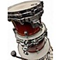Used TAMA 4 Piece starclassic maple Red to Black Fade Drum Kit