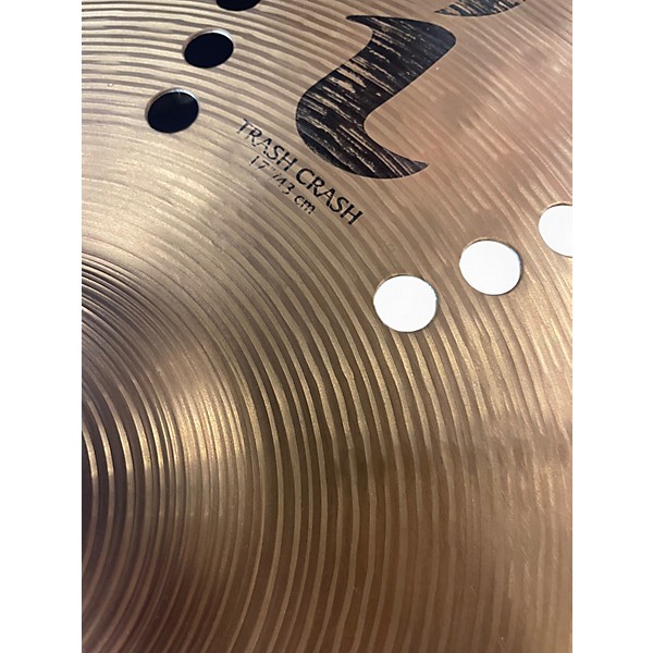 Used Zildjian 18in I trash crash Cymbal