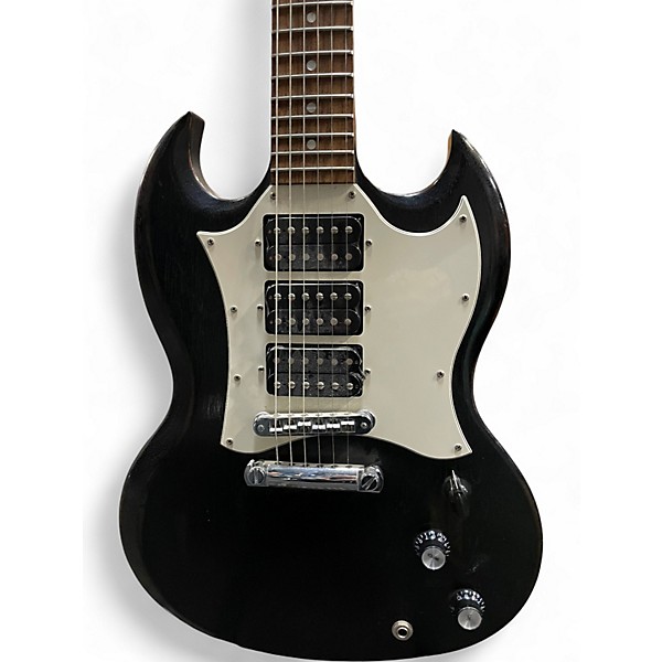 Used Gibson SG3 Black Solid Body Electric Guitar
