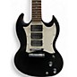 Used Gibson SG3 Black Solid Body Electric Guitar