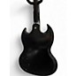 Used Gibson SG3 Black Solid Body Electric Guitar