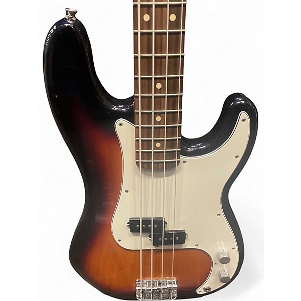 Used Fender Player Precision Bass 2 Color Sunburst Electric Bass Guitar