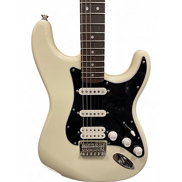 Used Squier Classic Vibe Stratocaster Olympic White Solid Body Electric Guitar