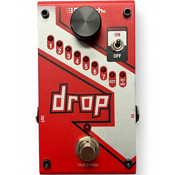 Used DigiTech The Drop Polyphonic Drop Tune Pitch-Shifter Effect Pedal