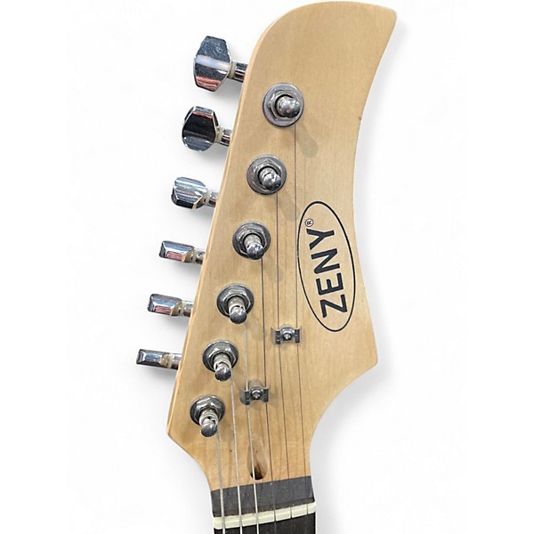 Used Zeny S TYPE Black Solid Body Electric Guitar