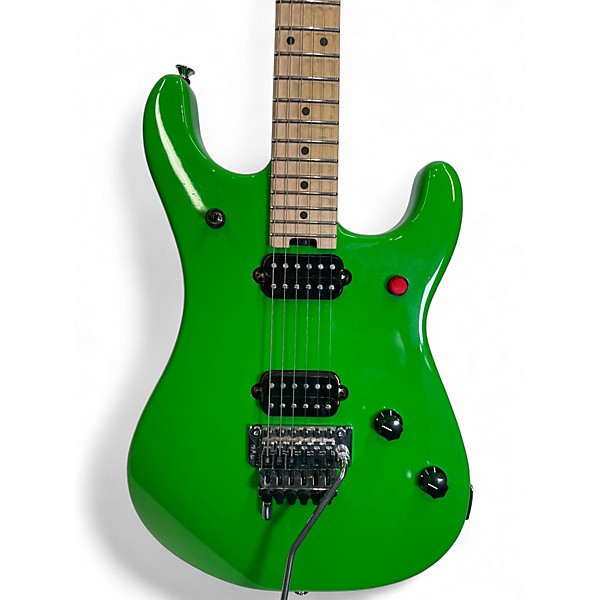 Used EVH 5150 STANDARD SERIES SLIME GREEN Solid Body Electric Guitar